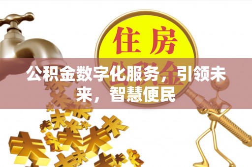 南川公积金数字化服务，引领未来，智慧便民
