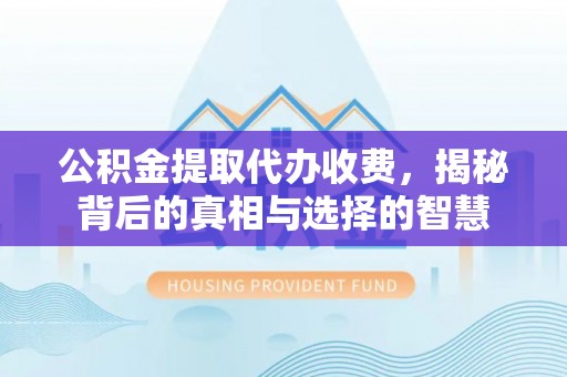 南川公积金提取代办收费，揭秘背后的真相与选择的智慧