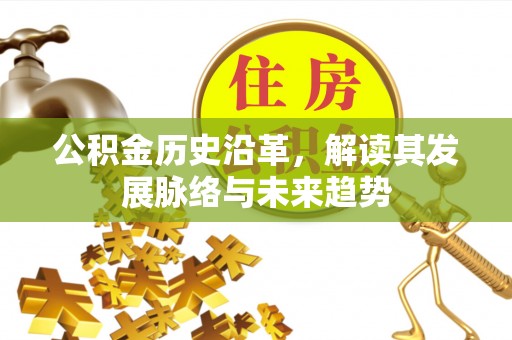 南川公积金历史沿革，解读其发展脉络与未来趋势