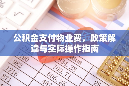 南川公积金支付物业费，政策解读与实际操作指南