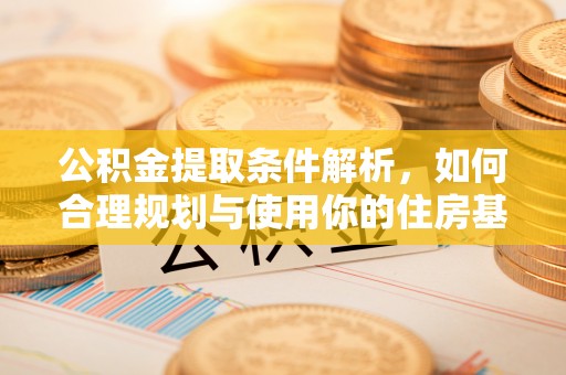 南川公积金提取条件解析，如何合理规划与使用你的住房基金