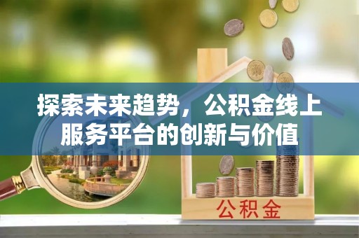 南川探索未来趋势，公积金线上服务平台的创新与价值