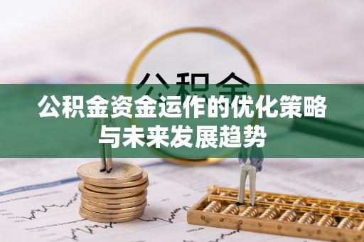 南川公积金资金运作的优化策略与未来发展趋势