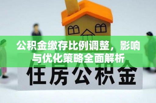 南川公积金缴存比例调整，影响与优化策略全面解析