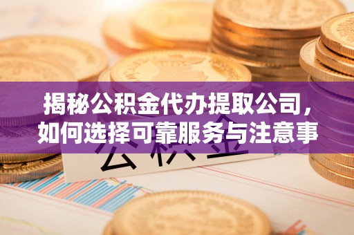 南川揭秘公积金代办提取公司，如何选择可靠服务与注意事项