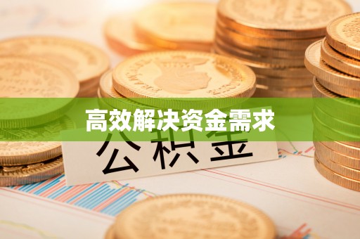 南川高效解决资金需求