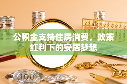 南川公积金支持住房消费，政策红利下的安居梦想