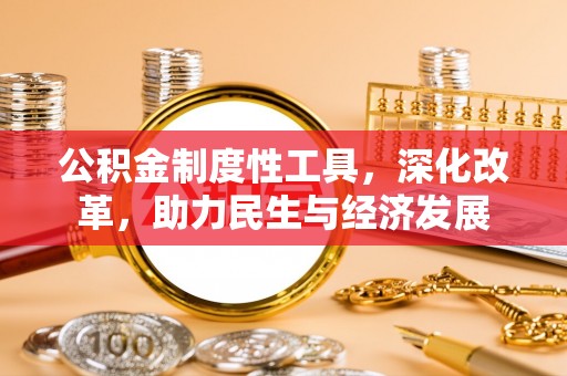 南川公积金制度性工具，深化改革，助力民生与经济发展