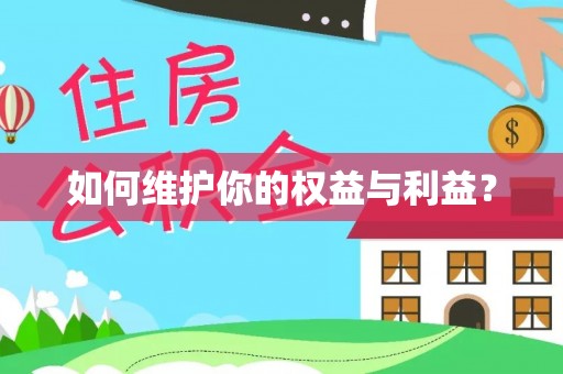 南川如何维护你的权益与利益？