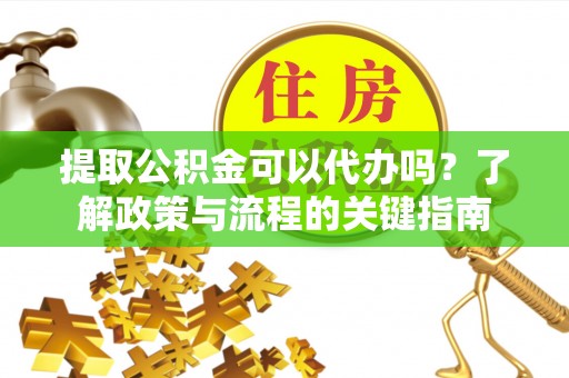 南川提取公积金可以代办吗？了解政策与流程的关键指南