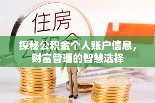 南川探秘公积金个人账户信息，财富管理的智慧选择