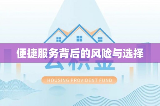 南川便捷服务背后的风险与选择